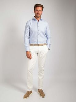 Overhemd Check Print Blauw - 38,39,40,41