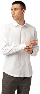 Overhemd- Clean CUT Formal Stretch Shirt Clean Cut , White , Heren - Xl,L,M,S,3Xl