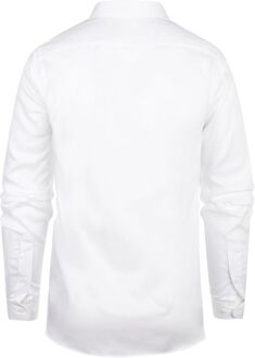 Overhemd Dobby Wit - XL,XXL