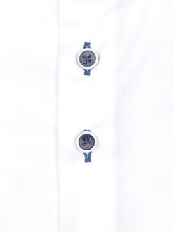 Overhemd extra lange mouw nos.twill.xls.001/004 Wit - 45 (XXL)