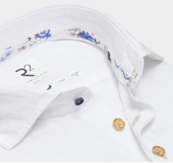 Overhemd extra lange mouw widespread xls 124.wsp.xls.009/004 Wit - 43 (XL)