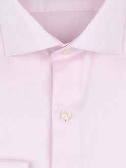 Overhemd Extra Lange Mouwen Twill Roze - 39,40,41,42