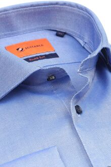 Overhemd Fijne Ruit Blauw DM22-02 - 38