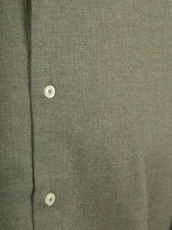 Overhemd Flanel Olive Donkergroen - 3XL,L,M,S,XL,XXL