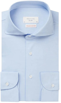 Overhemd Heren Lichtblauw Cotton