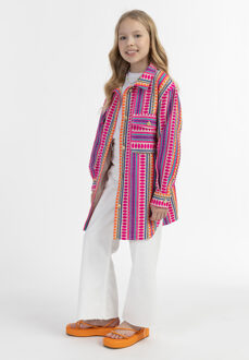Overhemd jasje Meisje Veelkleurig roze