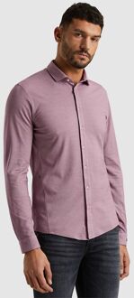 Overhemd Jersey Piqué Mauve Roze - S