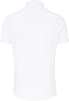 Overhemd Korte Mouw Functional Fit Uni White  39 Wit
