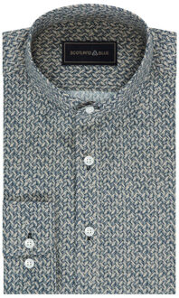 Overhemd lange mouw 25307tu15sb Beige - XXXL