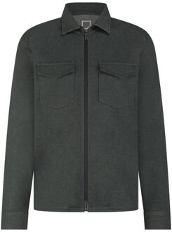 Overhemd lange mouw 25314bo61 Groen - S