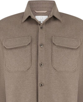 Overhemd lange mouw 25314re04 Bruin