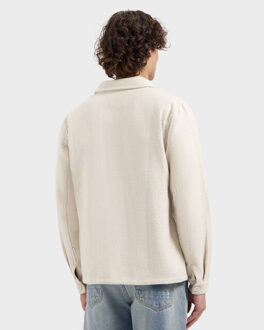 Overhemd lange mouw 26010201 Beige