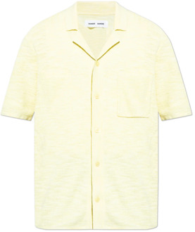 Overhemd 'Larry' Samsøe Samsøe , Yellow , Heren - Xl,L,M,S