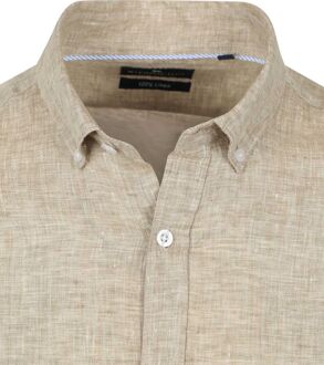 Overhemd Linnen Beige - 3XL,M,XXL