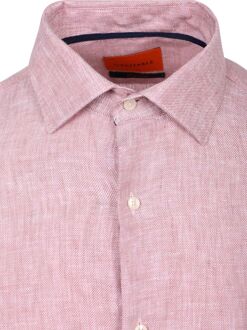 Overhemd Linnen Roze - 38,39,40,41,42,43