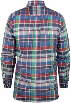 Overhemd Linnen Ruit Multicolour - 3XL,XXL