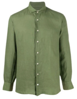 Overhemd MC2 Saint Barth , Green , Heren - 2Xl,Xl,M