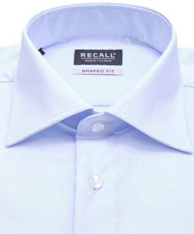 Overhemd met lange mouwen Blauw - 40 (M)