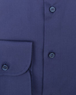 Overhemd met lange mouwen Blauw - 42 (L)