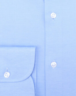 Overhemd met lange mouwen Blauw - 45 (XXL)