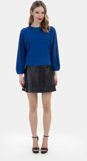 Overhemd met lange mouwen Dames KONING BLAUW - maat