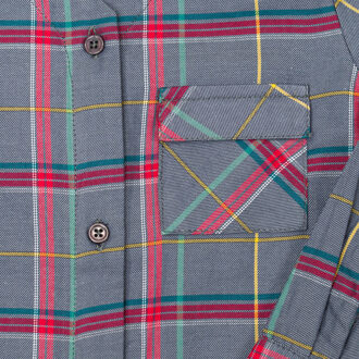 Overhemd met lange mouwen en reverskraag 17I07102 jongen Veelkleurig