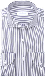 Overhemd met lange mouwen Grijs - 37 (S)