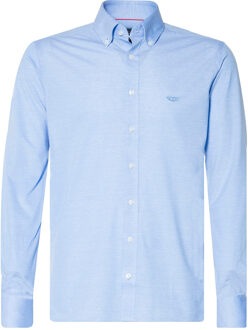 Overhemd met lange mouwen Licht blauw - XL