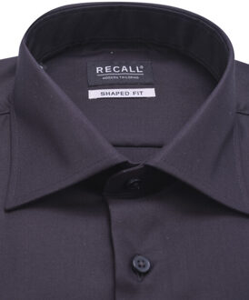 Overhemd met lange mouwen - maat 38 (S) Zwart