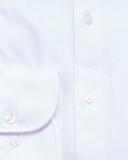 Overhemd met lange mouwen - maat 39 (M) Wit