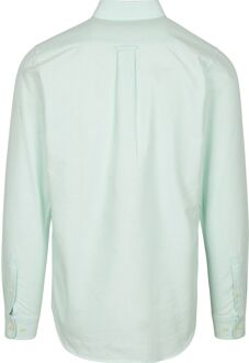 Overhemd Oxford Borstzak Lichtgroen - 3XL,L