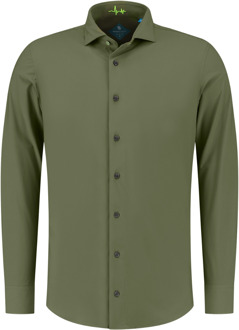 Overhemd Performance Groen   48