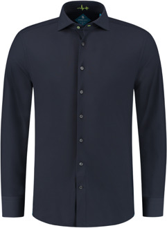 Overhemd Performance Navy   37