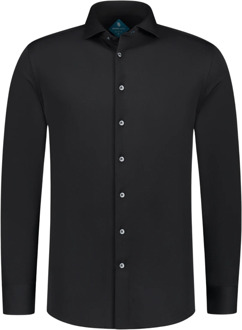 Overhemd Pique Performance Zwart   39
