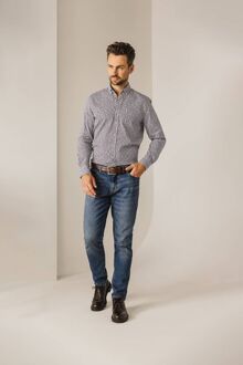 Overhemd Print Multicolour Paars