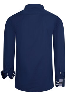 Overhemd regular fit Blauw - 3XL