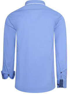 Overhemd regular fit Blauw - 3XL