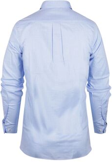 Overhemd Ruiten Blauw - M,XXL