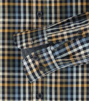 Overhemd Ruiten Navy Donkerblauw - M