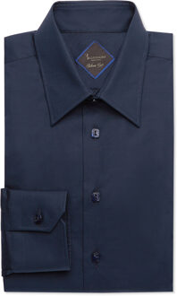 Overhemd Slim Fit Donkerblauw - 2XL