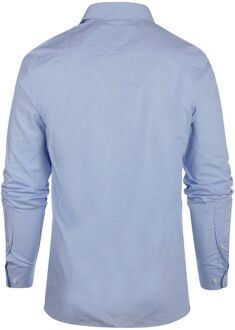 Overhemd Slim-Fit Ruit Lichtblauw - 3XL,XXL