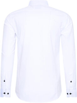 Overhemd slim fit Wit - L
