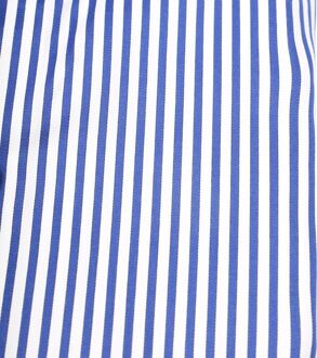 Overhemd Streep Blauw - 38,39,40,41,42,43