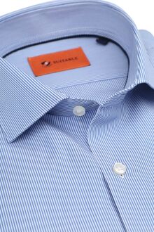 Overhemd Strepen Blauw - 38