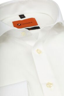 Overhemd Strijkvrij Ecru Off-White - 39,38,40,41