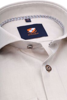 Overhemd Twill Beige - 38,39,40,41,42