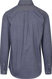 Overhemd Twill Blauw - 3XL,L,M