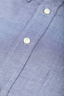 Overhemd Twill Blauw Donkerblauw - XL