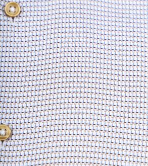 Overhemd Twill Print Beige - 38