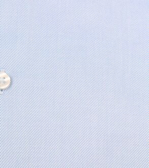 Overhemd Twill Sleeve 7 Lichtblauw - 39,43,42,41,40,44